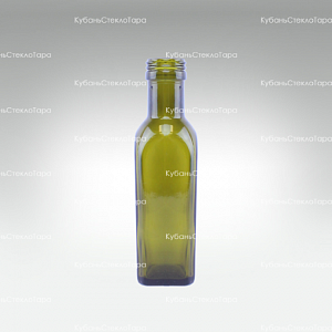 Бутылка 0,100 (25)"MARASCA" оливковая стекло оптом и по оптовым ценам в Краснодаре