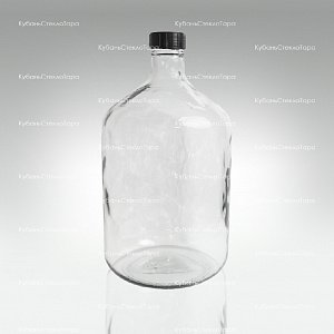 Бутыль 15,0 л Казацкий (прозрачный) стеклянный оптом и по оптовым ценам в Краснодаре