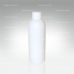 Флакон 0,200 л пластик белый (Din 24/410) оптом и по оптовым ценам в Краснодаре