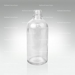 Флакон для капель 0,100 л (18) прозрачное стекло оптом и по оптовым ценам в Краснодаре