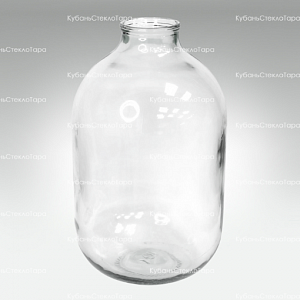 Бутыль 15,0 л (110) прозрачный стеклянный с крышкой оптом и по оптовым ценам в Краснодаре
