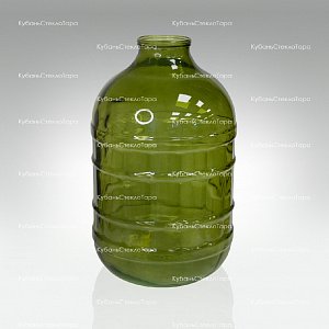 Бутыль 10 СКО (82) (зеленый) Ламели стеклянный оптом и по оптовым ценам в Краснодаре