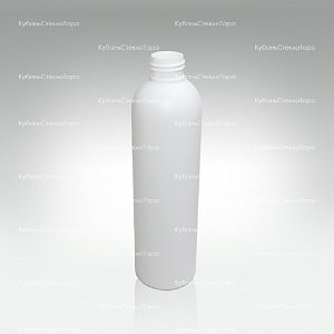 Флакон 0,250 л пластик белый (Din 24/410) оптом и по оптовым ценам в Краснодаре