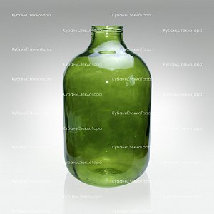 Бутыль 10 ТВИСТ (82) (зеленый) стеклянный оптом и по оптовым ценам в Краснодаре