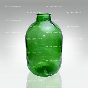 Бутыль СКО 10л (зеленый) стеклянный оптом и по оптовым ценам в Краснодаре
