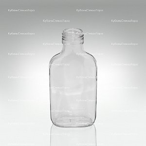 Бутылка 0,100 "Пляшка" стекло оптом и по оптовым ценам в Краснодаре