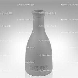 Бутылка 0,200-BELL (19*21) стекло серая матовая оптом и по оптовым ценам в Краснодаре